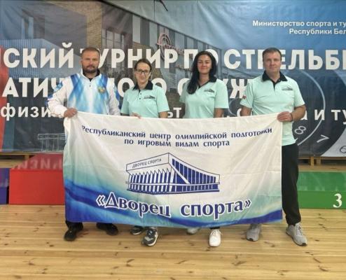 Четвертое место по стрельбе из пневматической винтовки