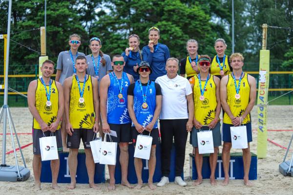 Завершился финальный день 2 этапа Чемпионата Беларуси по пляжному волейболу