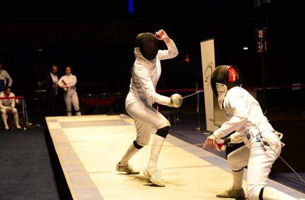 🤺В столичном Дворце спорта стартовали соревнования по фехтованию