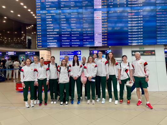 ✈️Женская национальная команда отправилась в Сочи