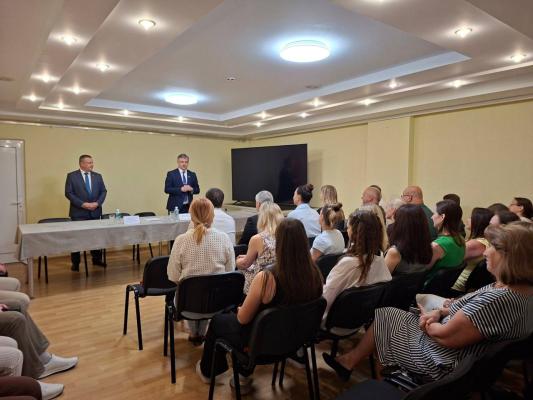 Сергей Михайлович Ковальчук представил нового руководителя