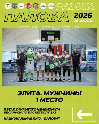 Победители и призеры II этапа Открытого чемпионата Республики Беларусь по баскетболу 3х3